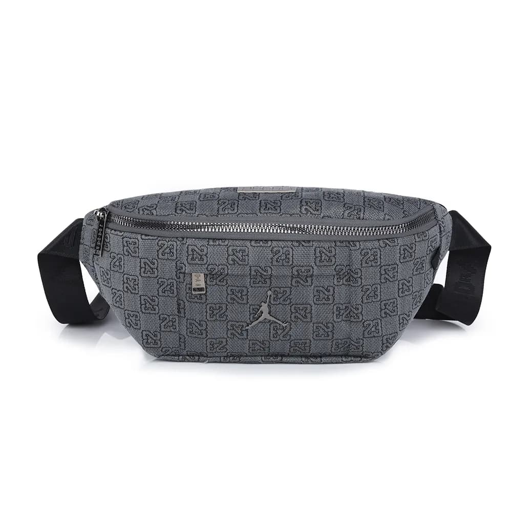 Jordan fanny bag black and silver 