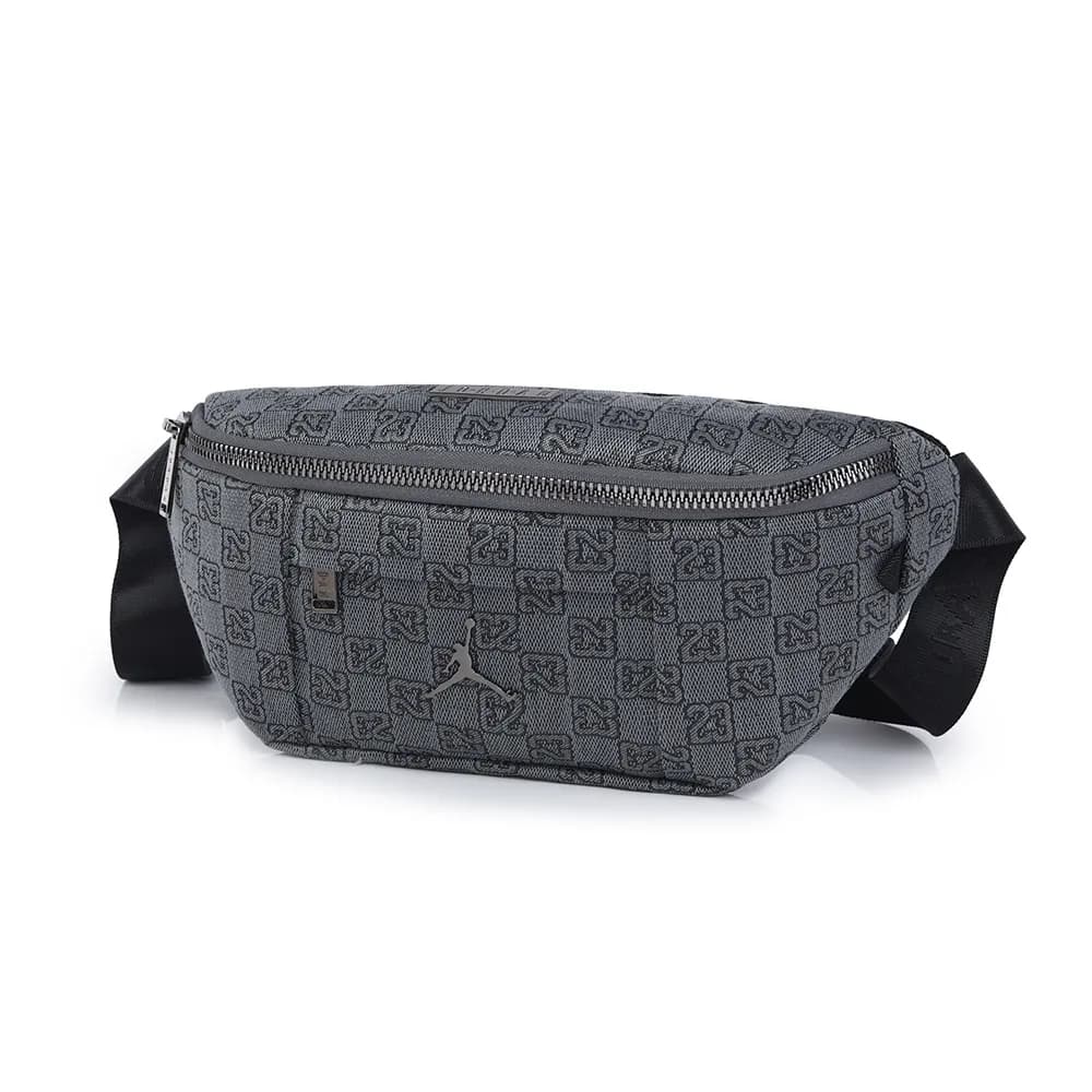 Jordan fanny bag black and silver 