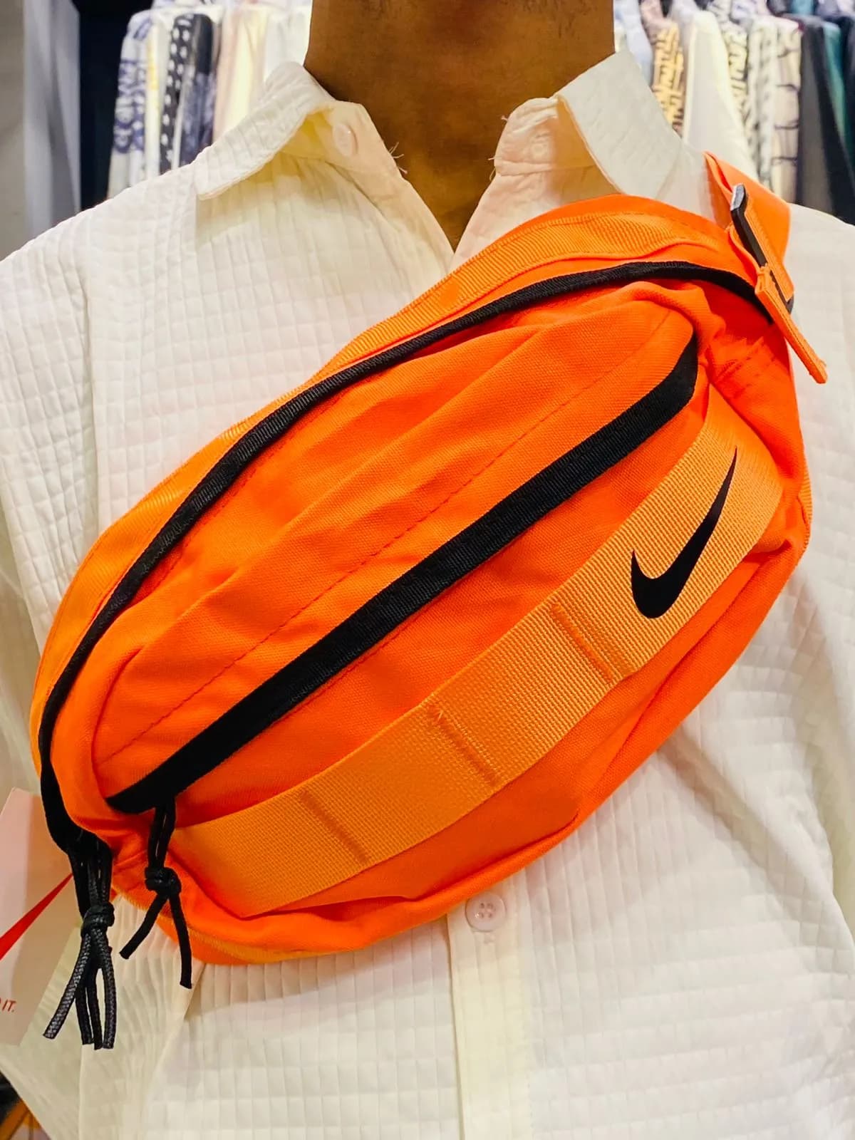 Nike fanny bag orange 