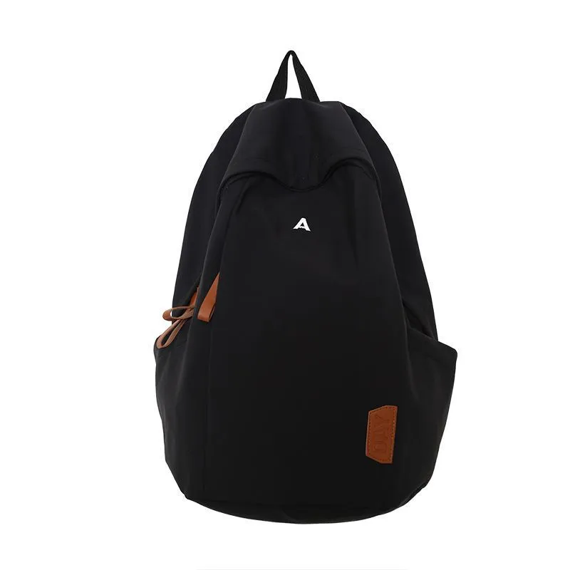 Black Nylon Backpack