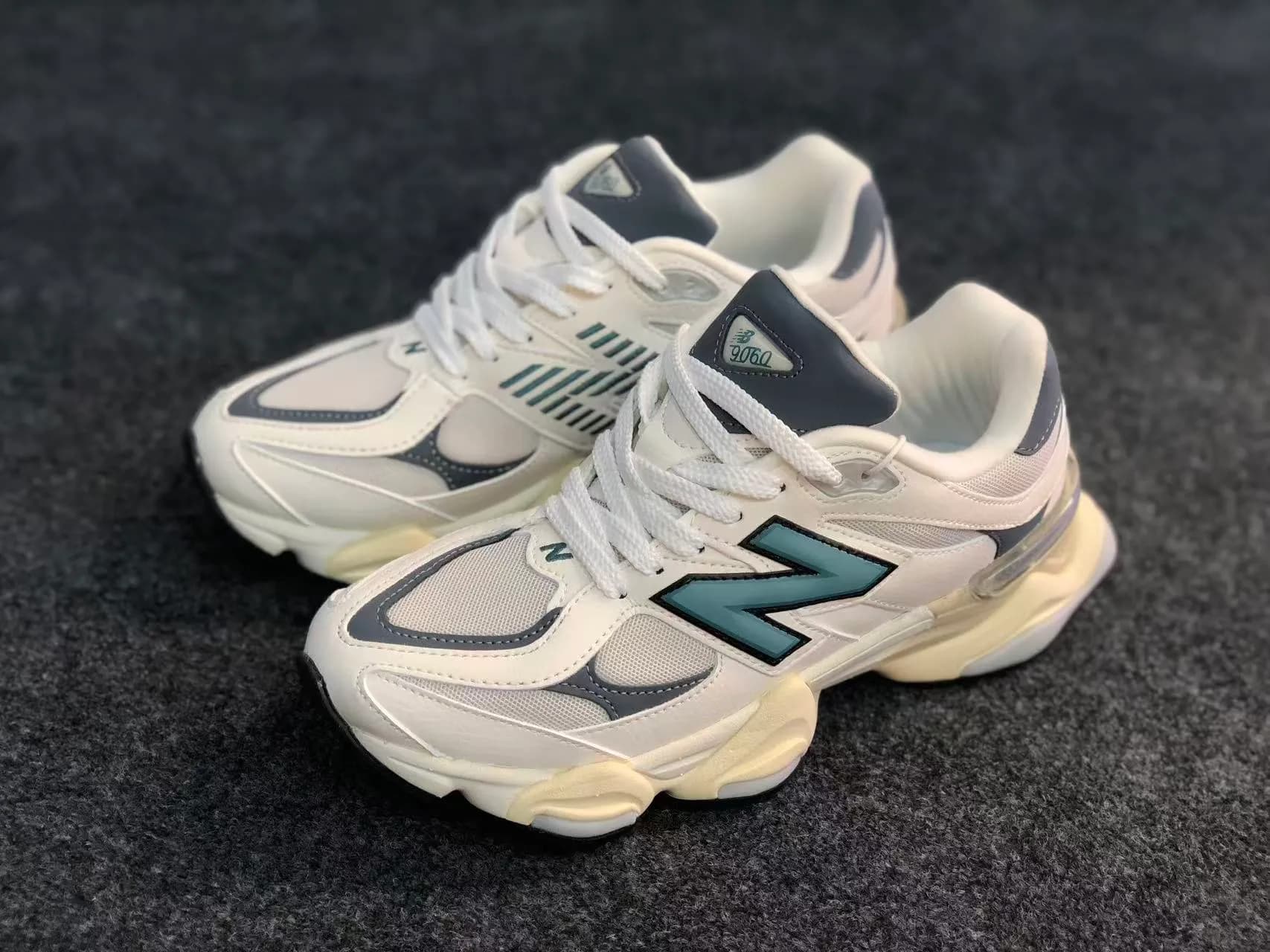 New Balance 9060 'White Teal Reflection'