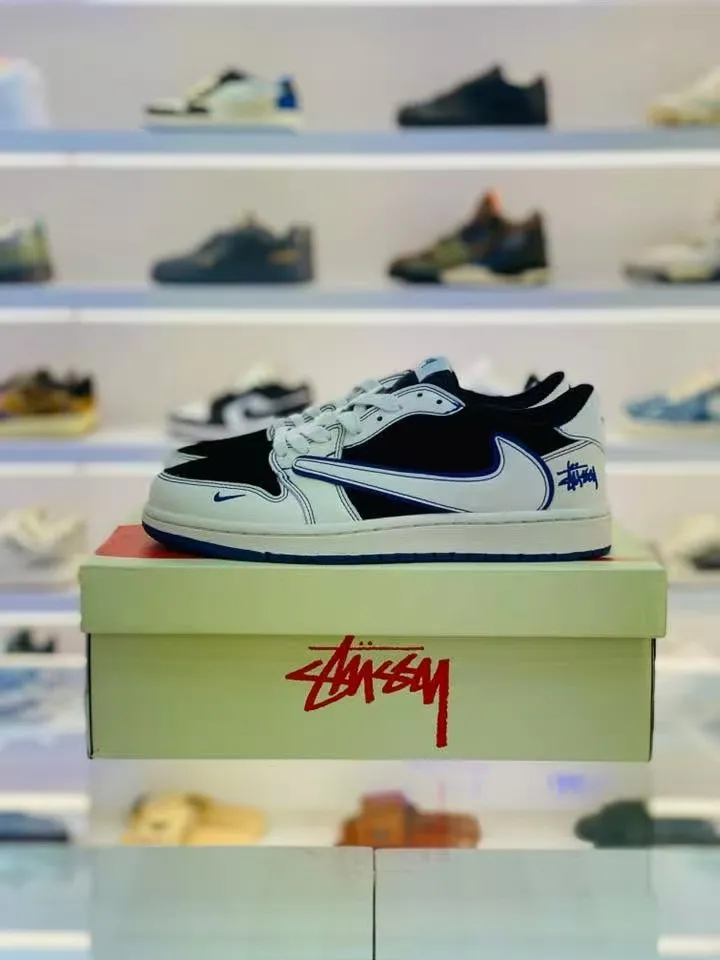  Air Jordan 1 Low x Travis Scott x Stüssy 'Fragment Concept'