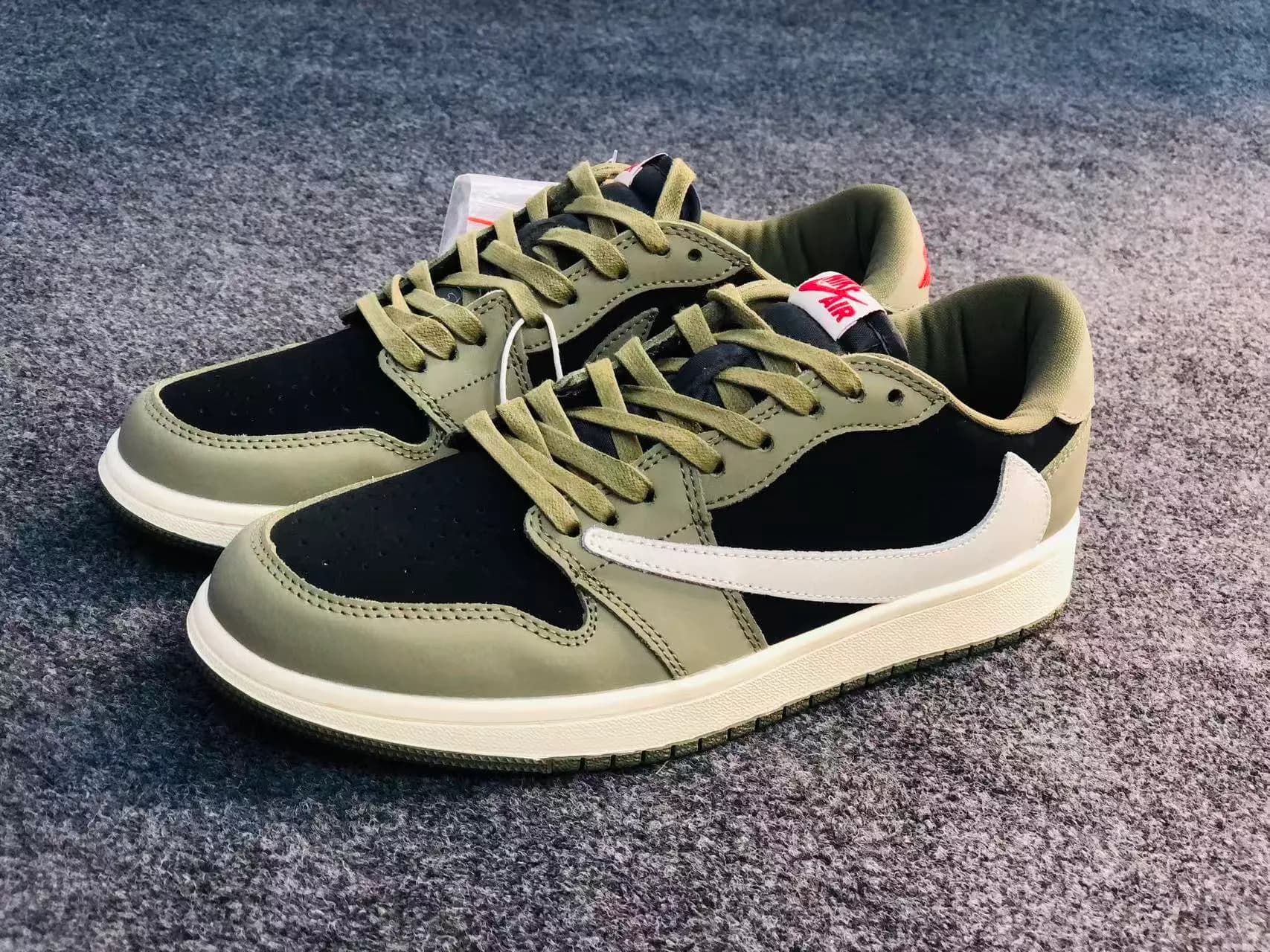 Air Jordan 1 Retro Low OG SP x Travis Scott 'Black Olive'