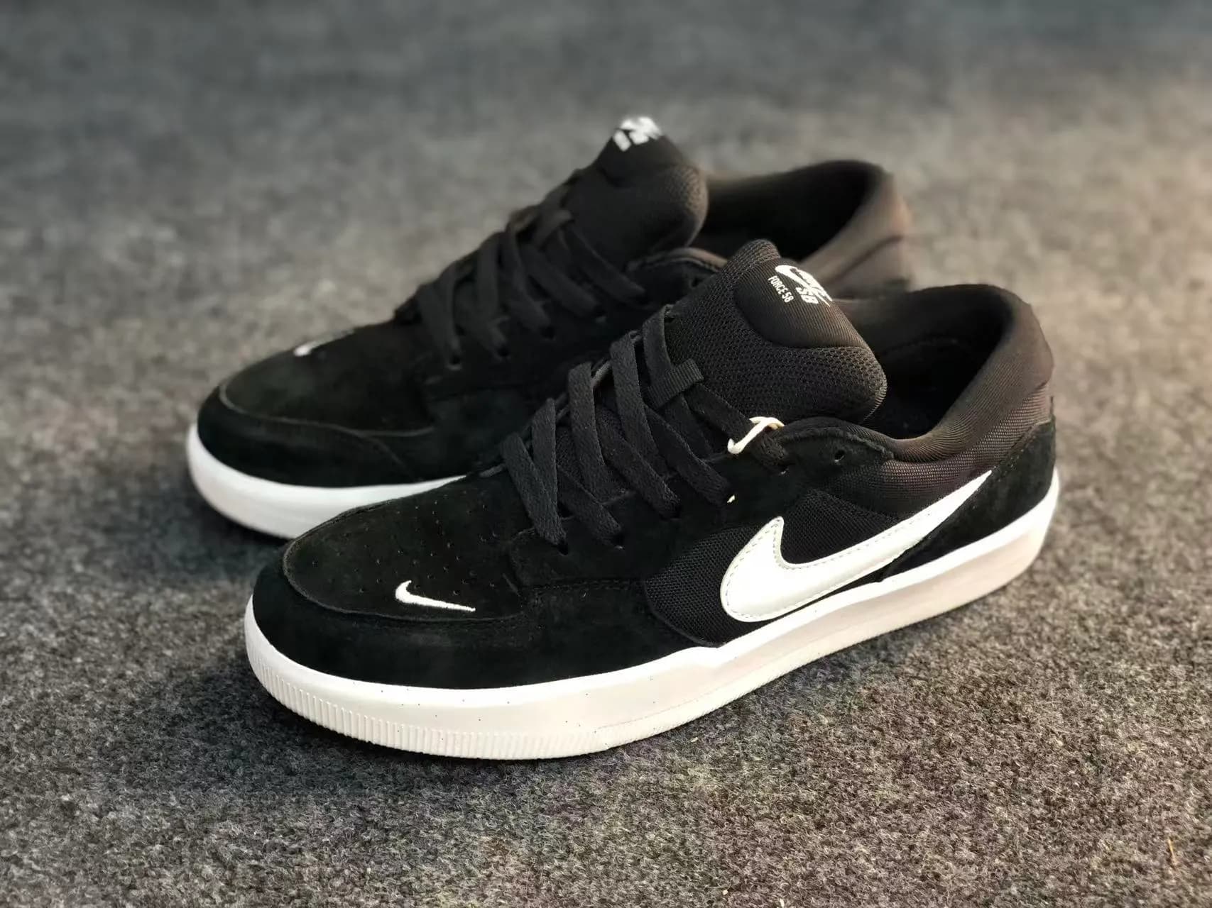 Nike SB Force 58 'Black White'