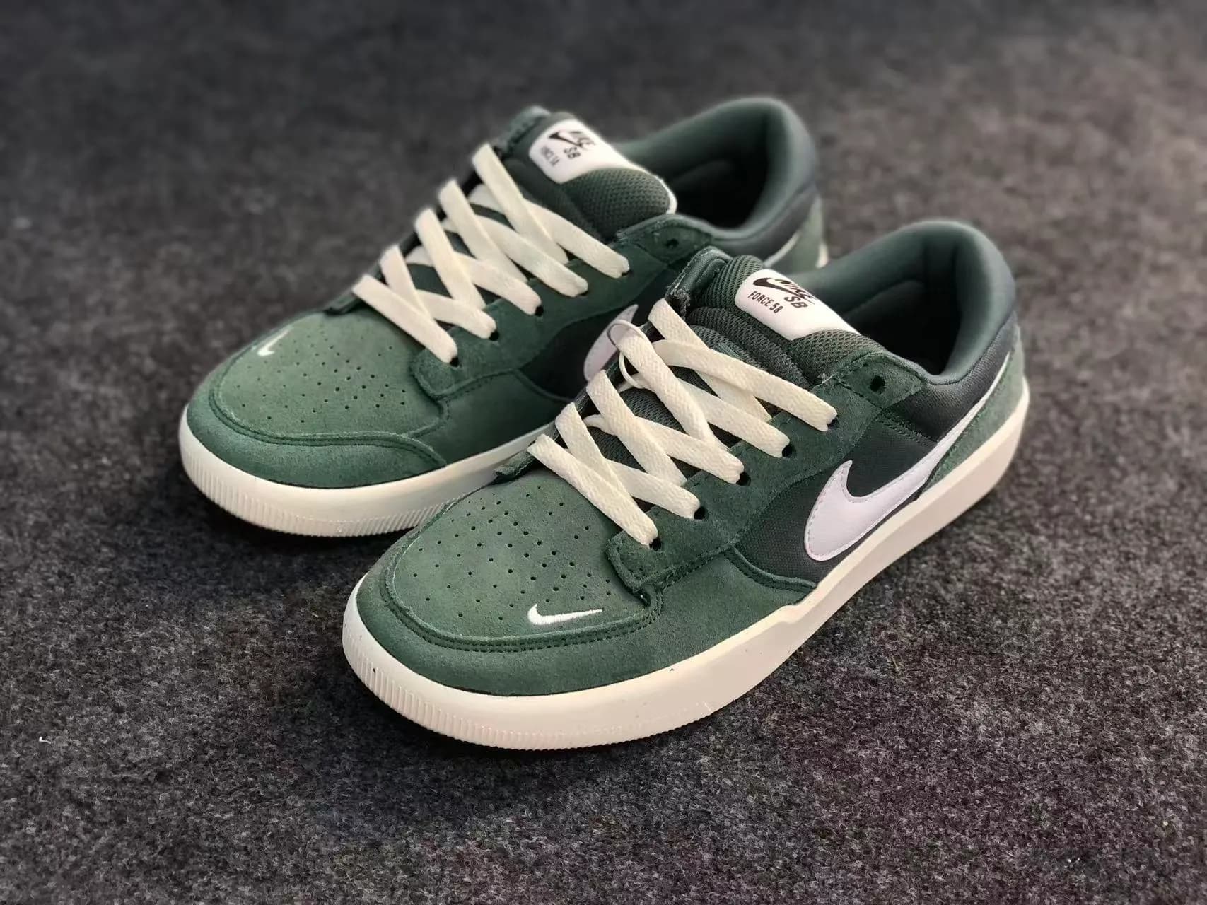 Nike SB Force 58 "Pine Green / White"