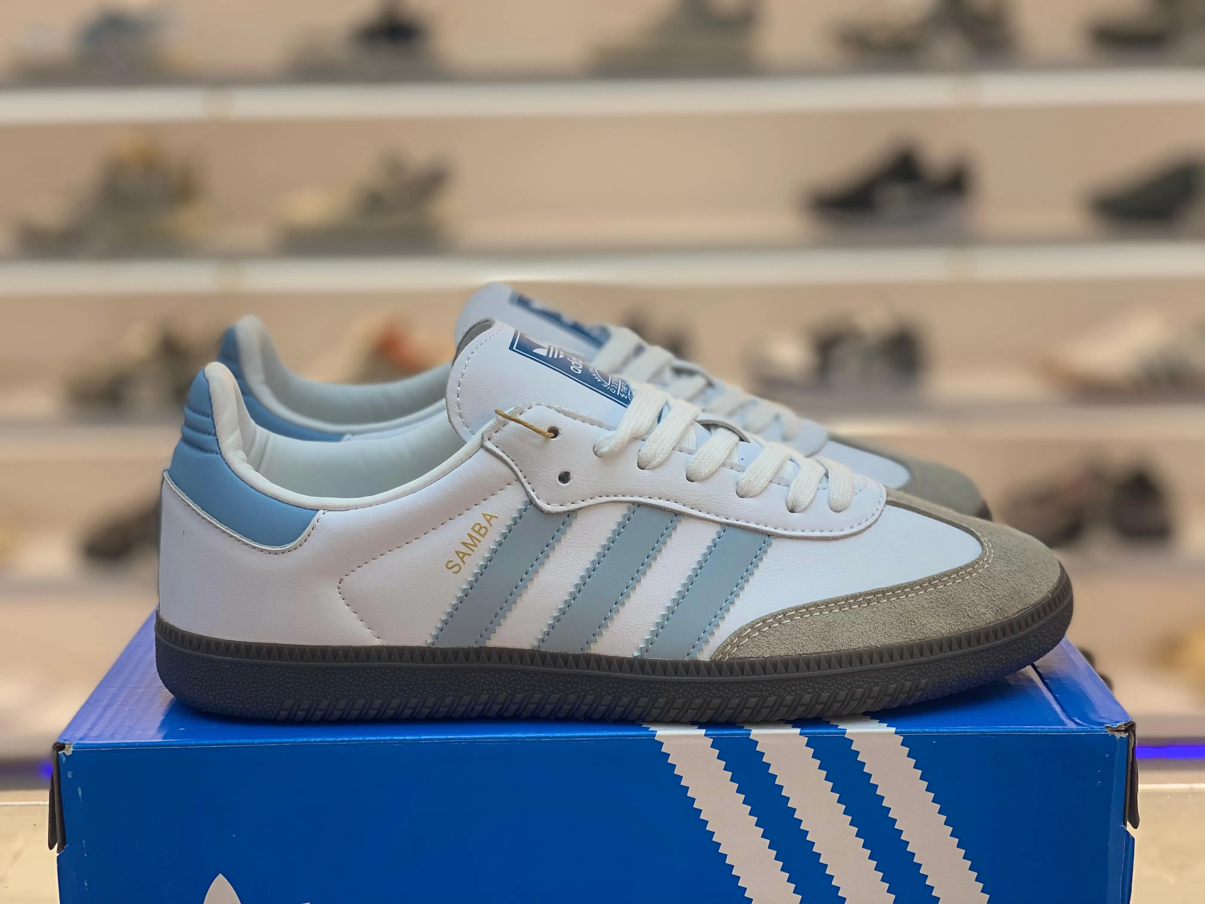 adidas Samba OG 'White Halo Blue'