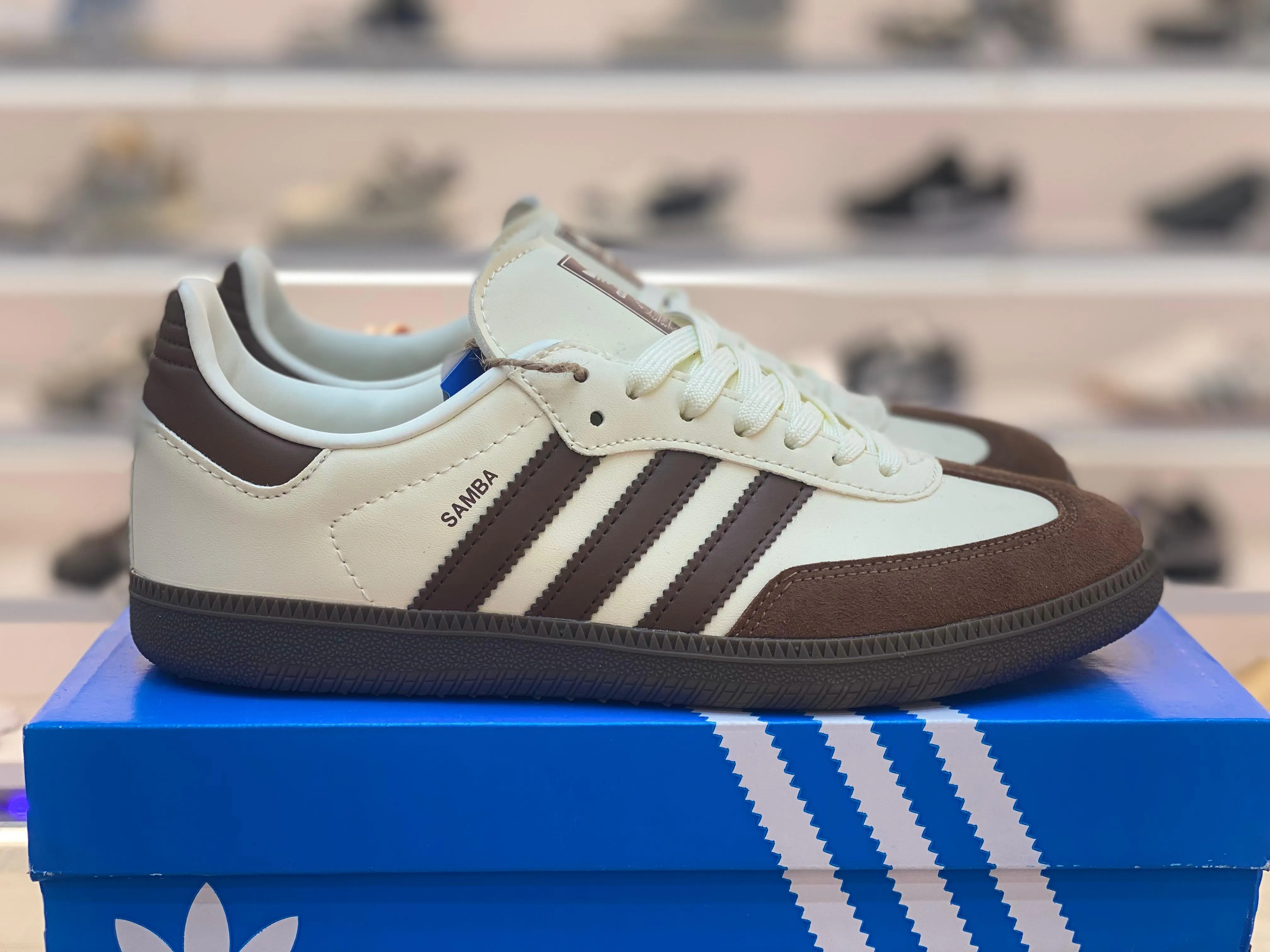 adidas Samba OG "Cardboard / Chalk White / Brown Desert"