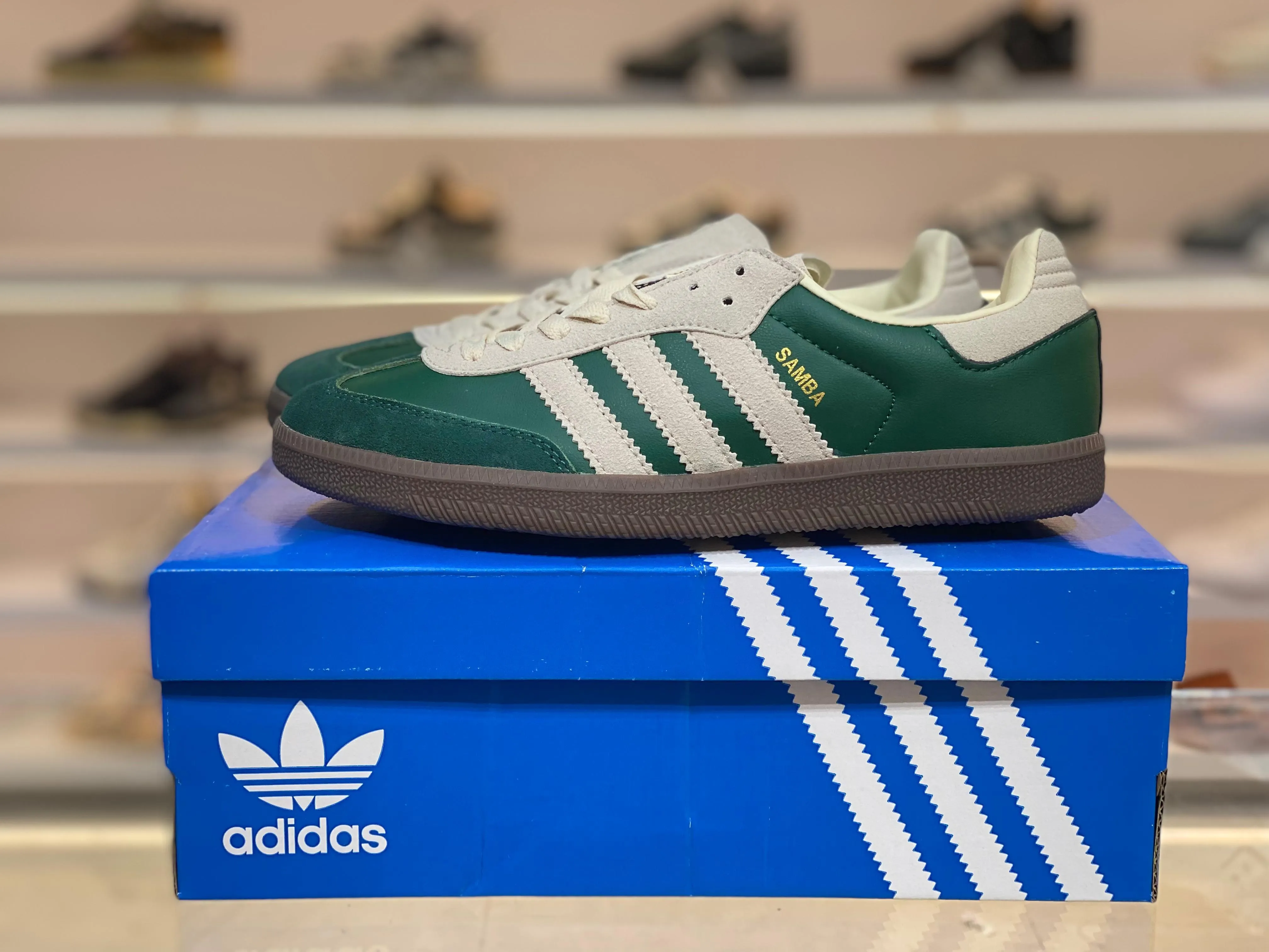 adidas Samba OG 'Collegiate Green Cream White'