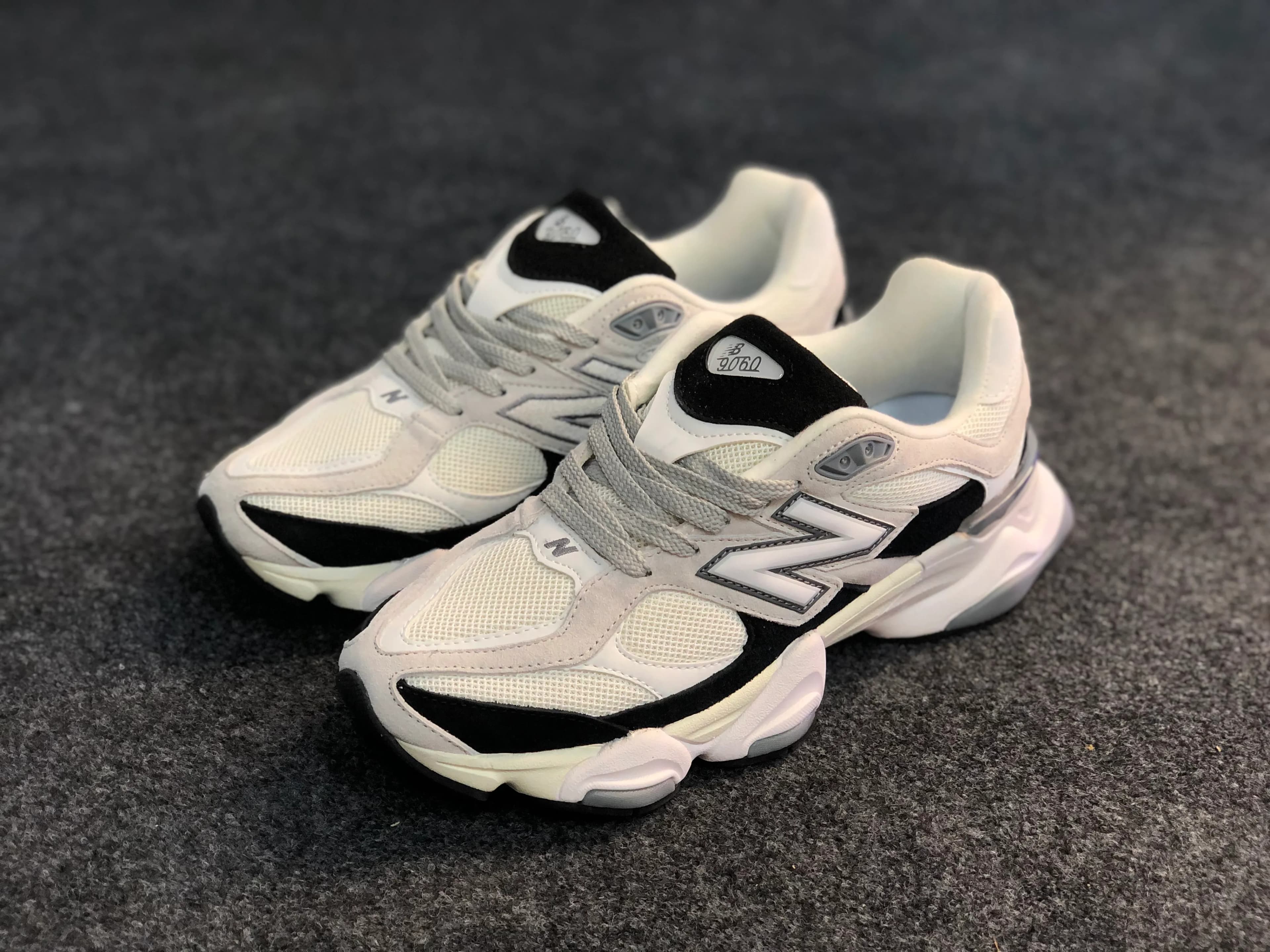 New Balance 9060 — Grey / Jet Black / Reflection