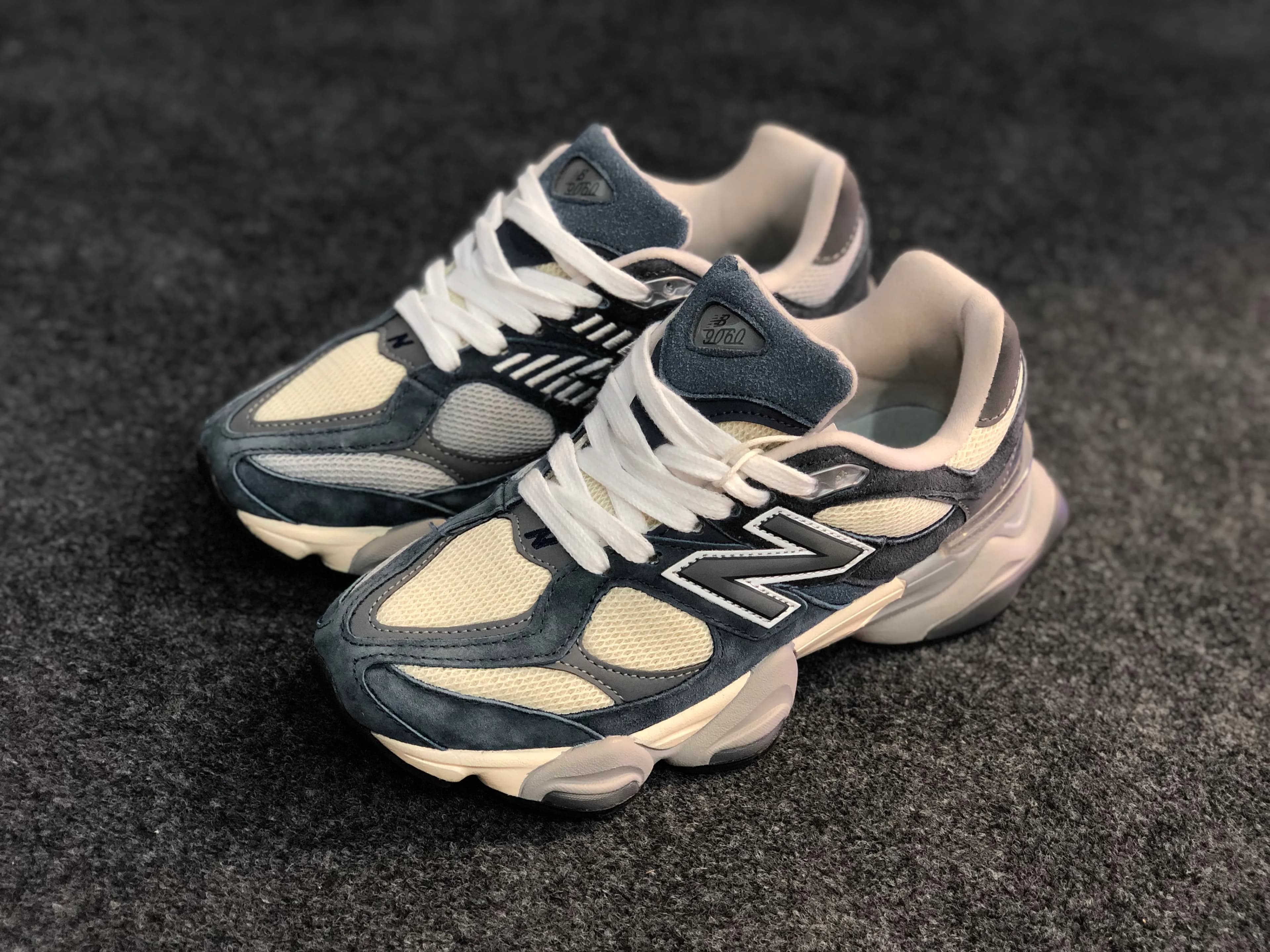  New Balance 9060 — Outerspace Blue / Sea Salt