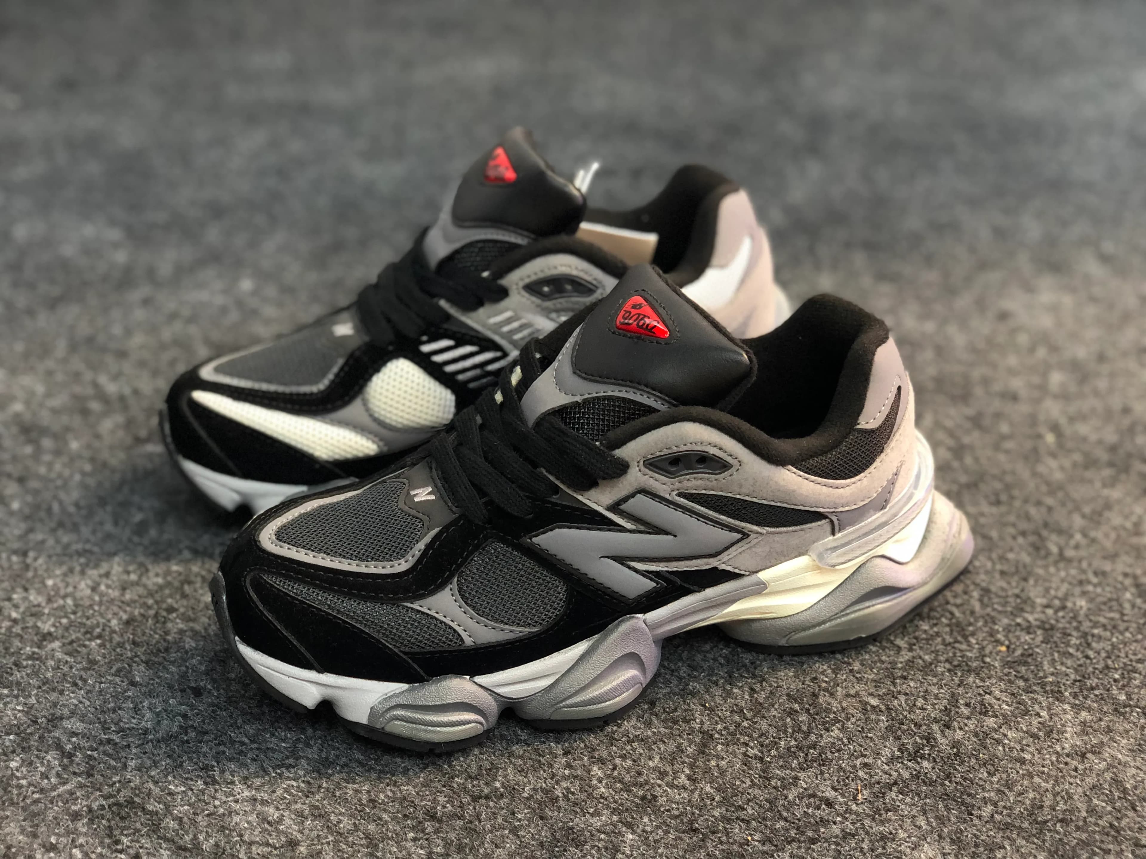 New Balance 9060 — Black / Castlerock / Grey