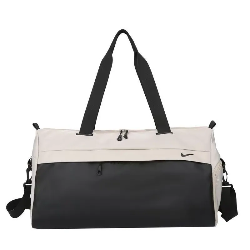 Nike Radiate Training Duffel Bag — Cream / Matte Black