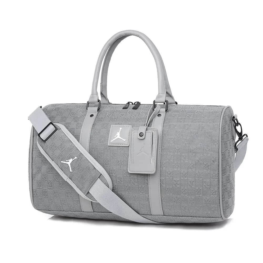 Air Jordan Monogram Duffle Bag Grey
