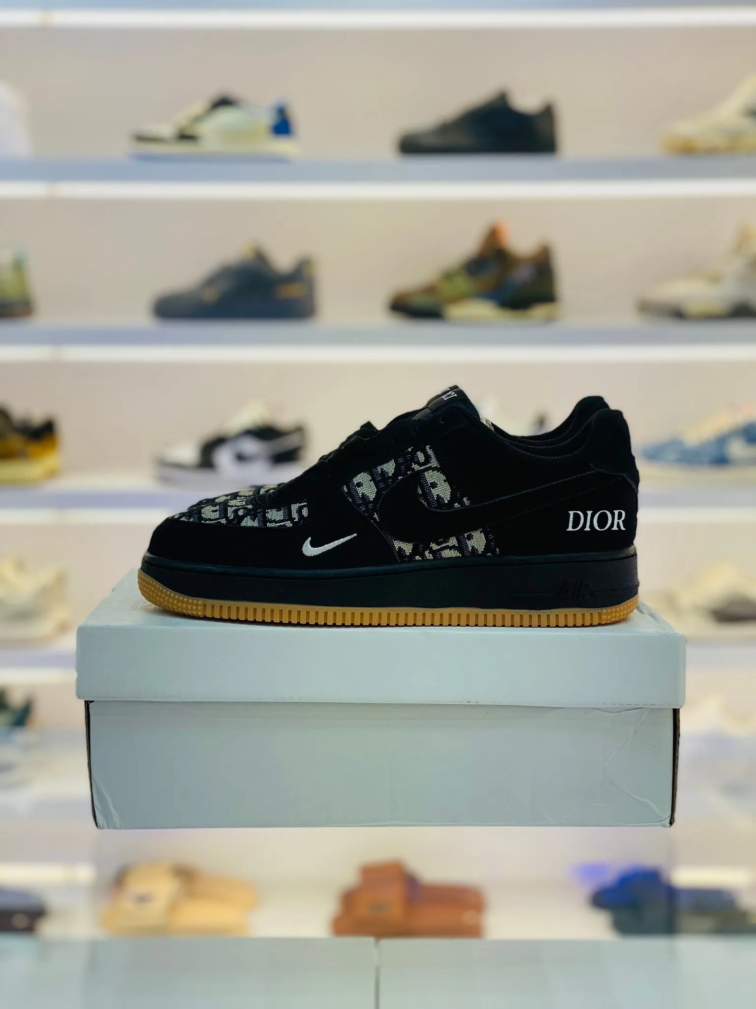 Air Force 1 Low x Dior Black