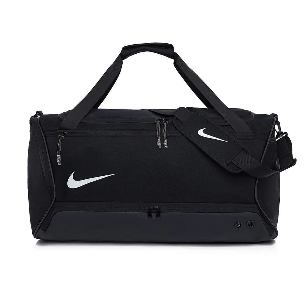 Nike Hoops Elite Duffel Bag (Black/White)
