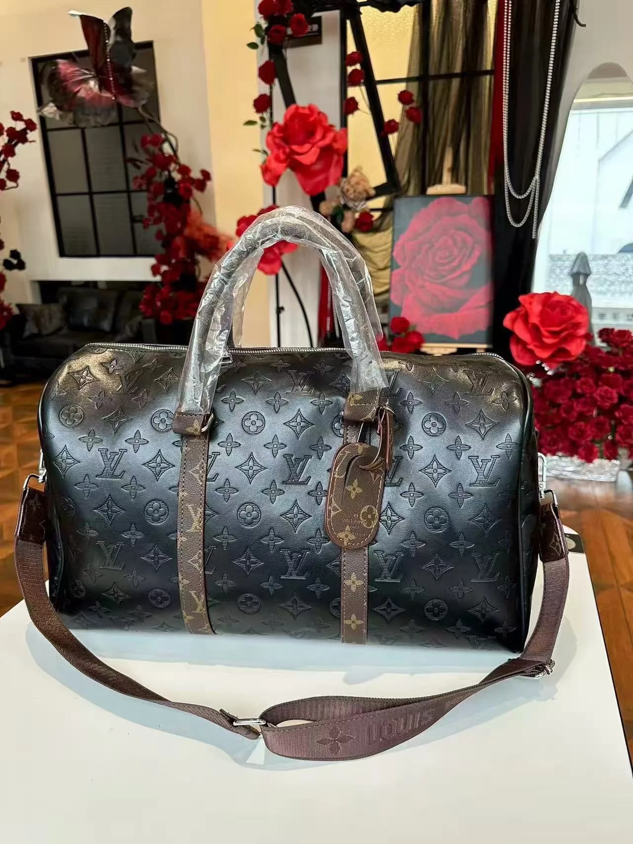 LuxeVoyage Eclipse Duffle