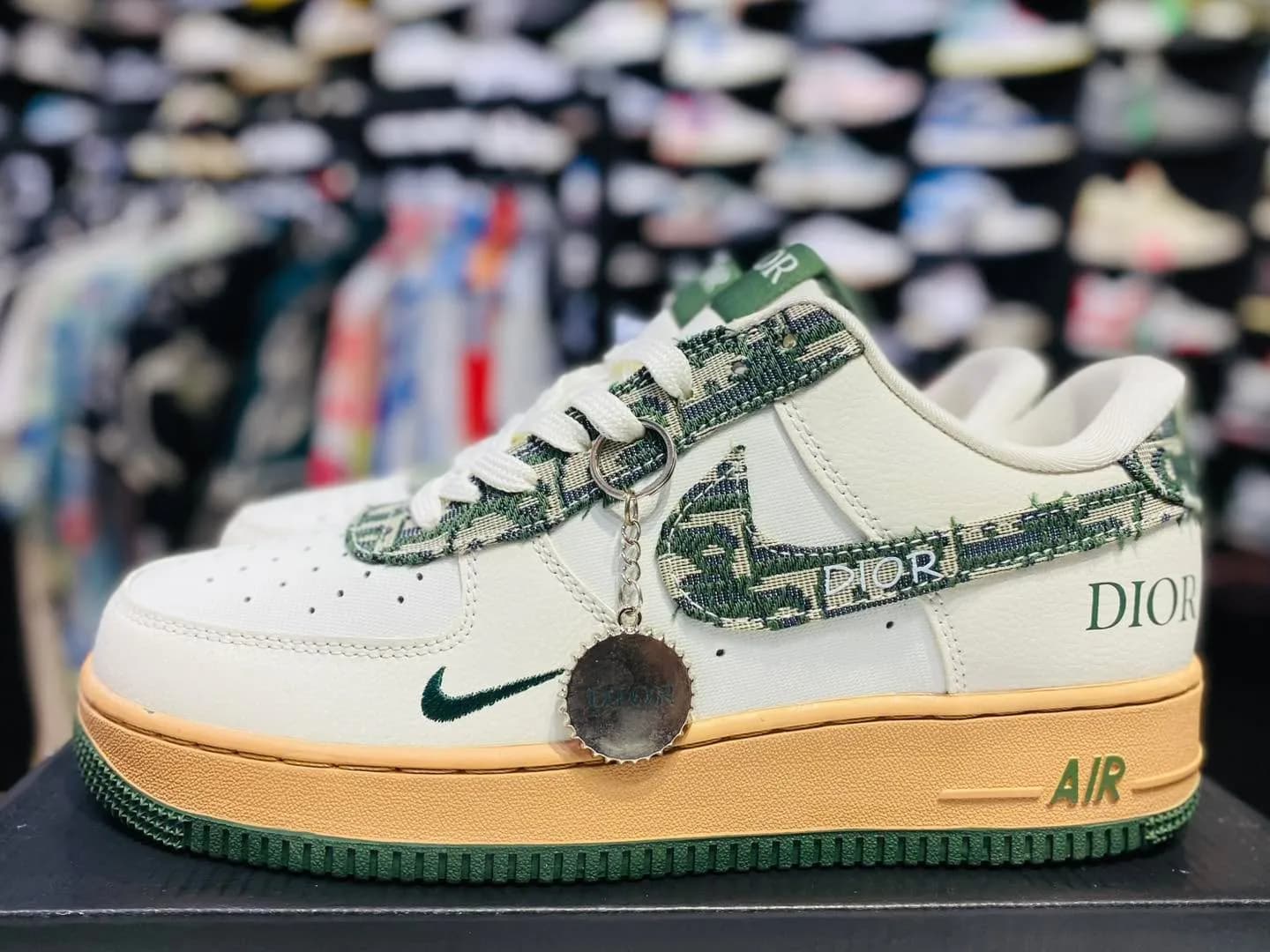 Nike Air Force 1 Low x Dior "Green Jacquard"