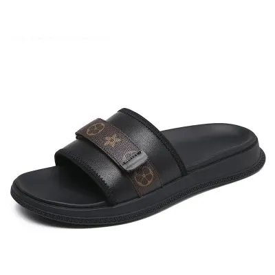 Men’s Urban Luxe Monogram Slide Sandals