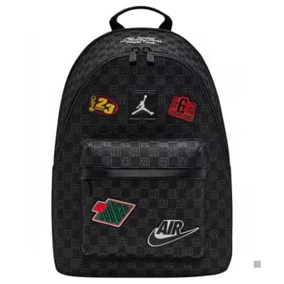 Jordan Monogram Multi-Patch Backpack (Black/Multi)
